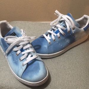Blue Adidas Stan Smith